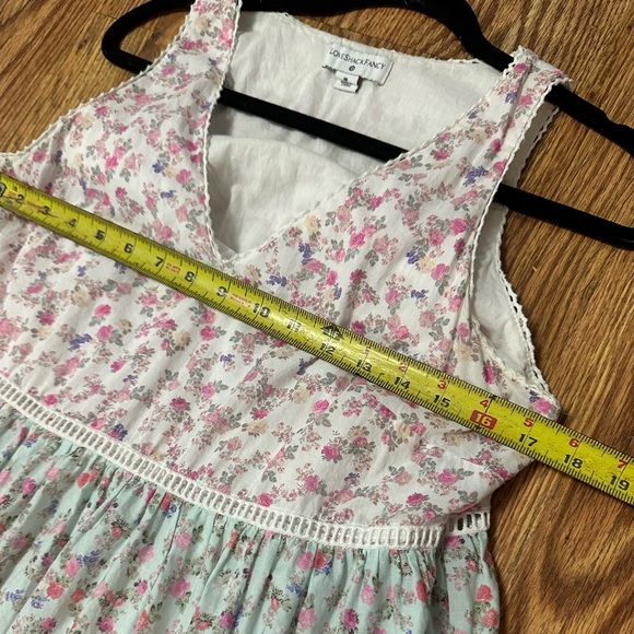 Love Shack Fancy Floral Midi Dress Size Medium - Picture 11 of 12